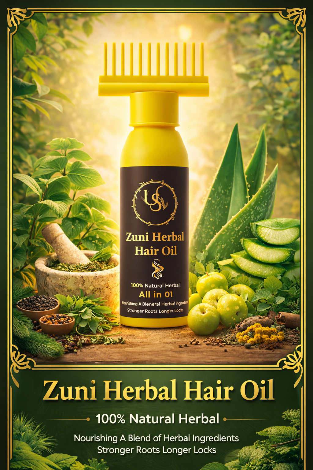 Zuni Herbal Hair Oil